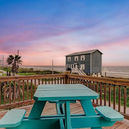 Beachfront - Hot Tub - Bbq - 14 Guests Bolivar Peninsula Exterior photo