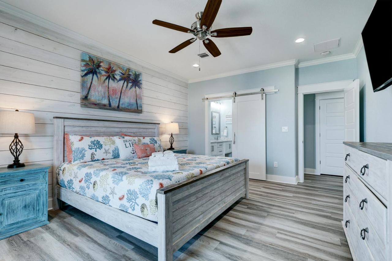 Beachfront - Hot Tub - Bbq - 14 Guests Bolivar Peninsula Exterior photo
